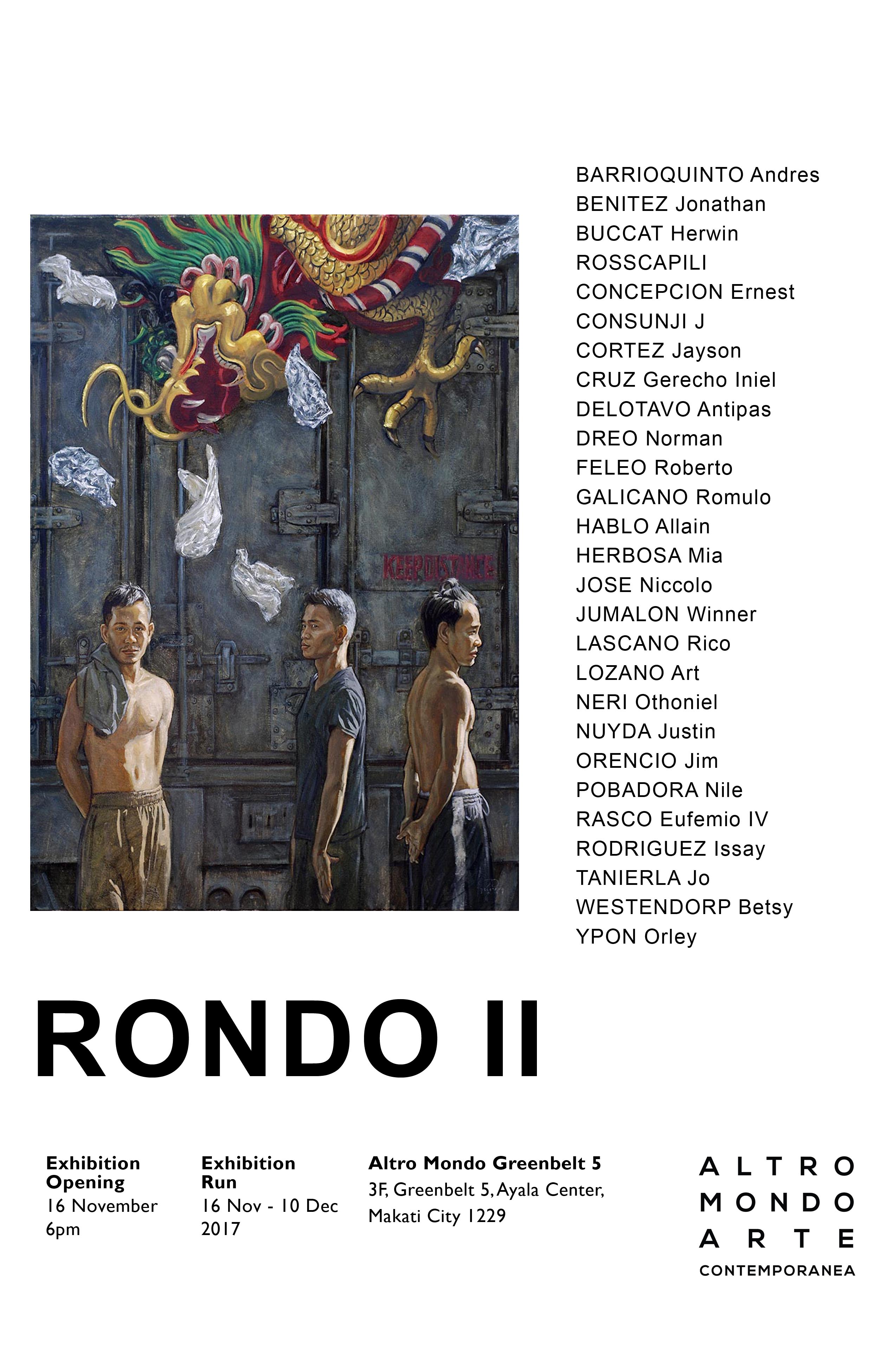 Níccolo José — Altro Mondo "Rondo II" Exhibition