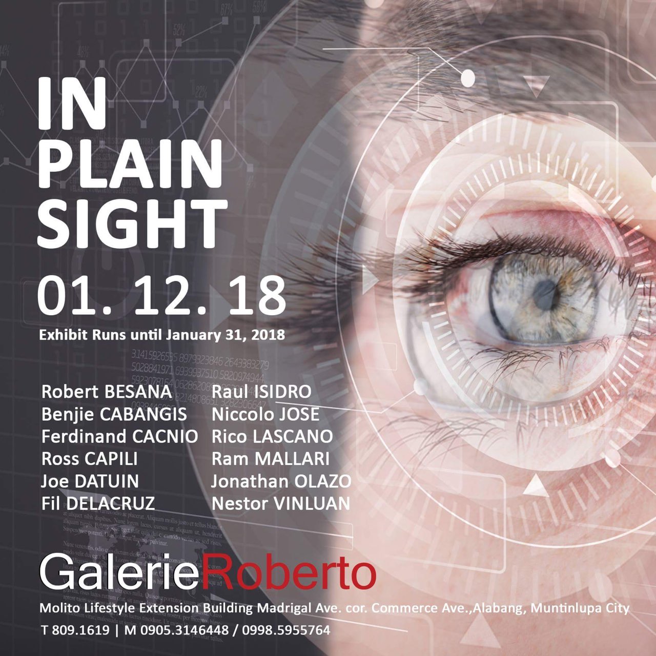 Níccolo José — Galerie Roberto "In Plain Sight" Exhibition