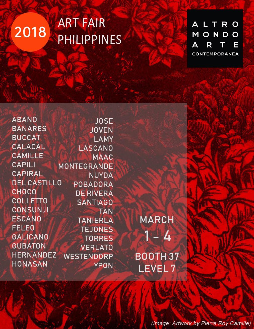 Níccolo José — Art Fair Philippines 2018
