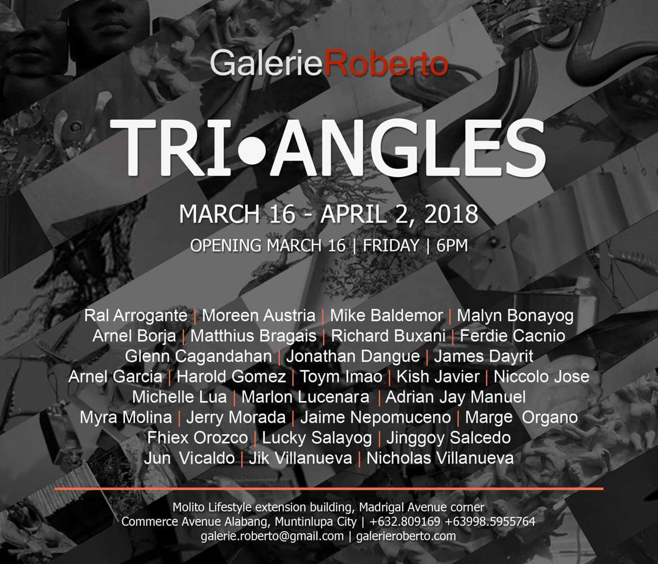 Níccolo José — Galerie Roberto "TriAngles" Exhibition