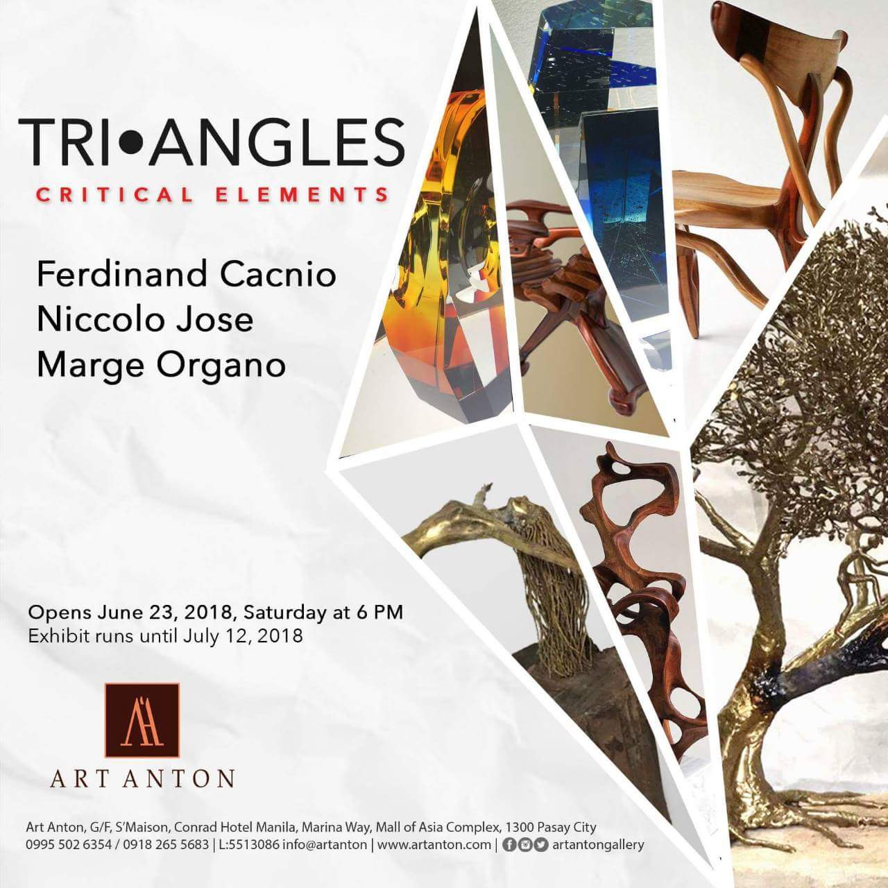 Níccolo José — Art Anton "Critical Elements" Exhibition