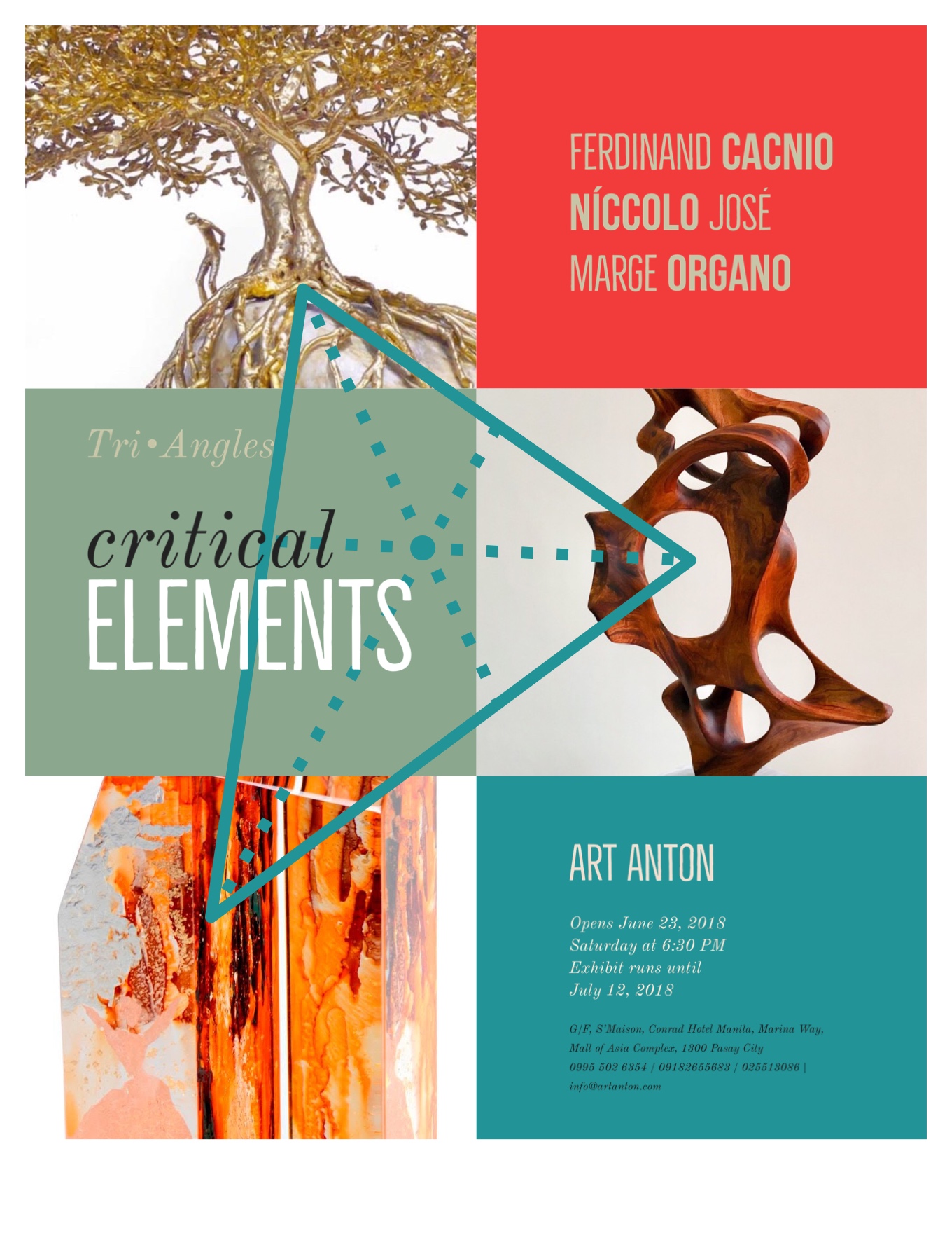 Níccolo José — Art Anton "Critical Elements" Exhibition